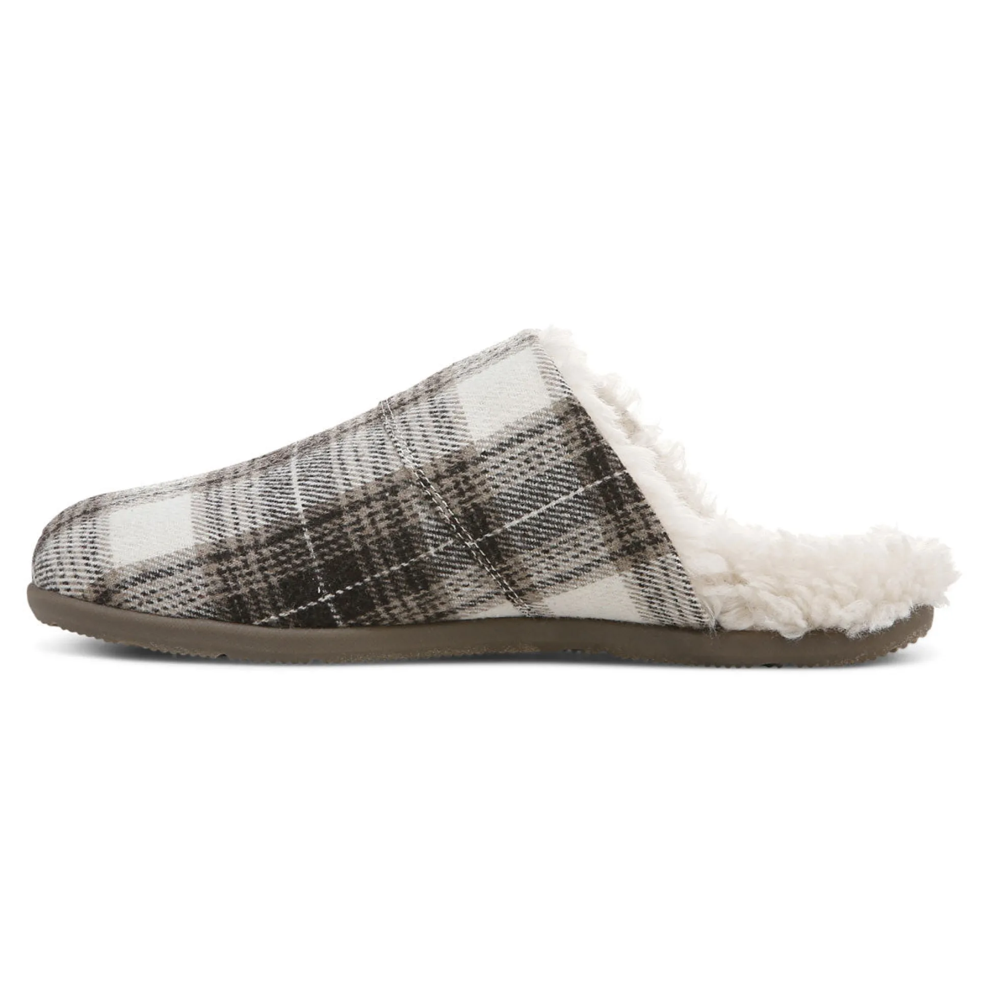 Alfons Mule Slipper (Plaid)