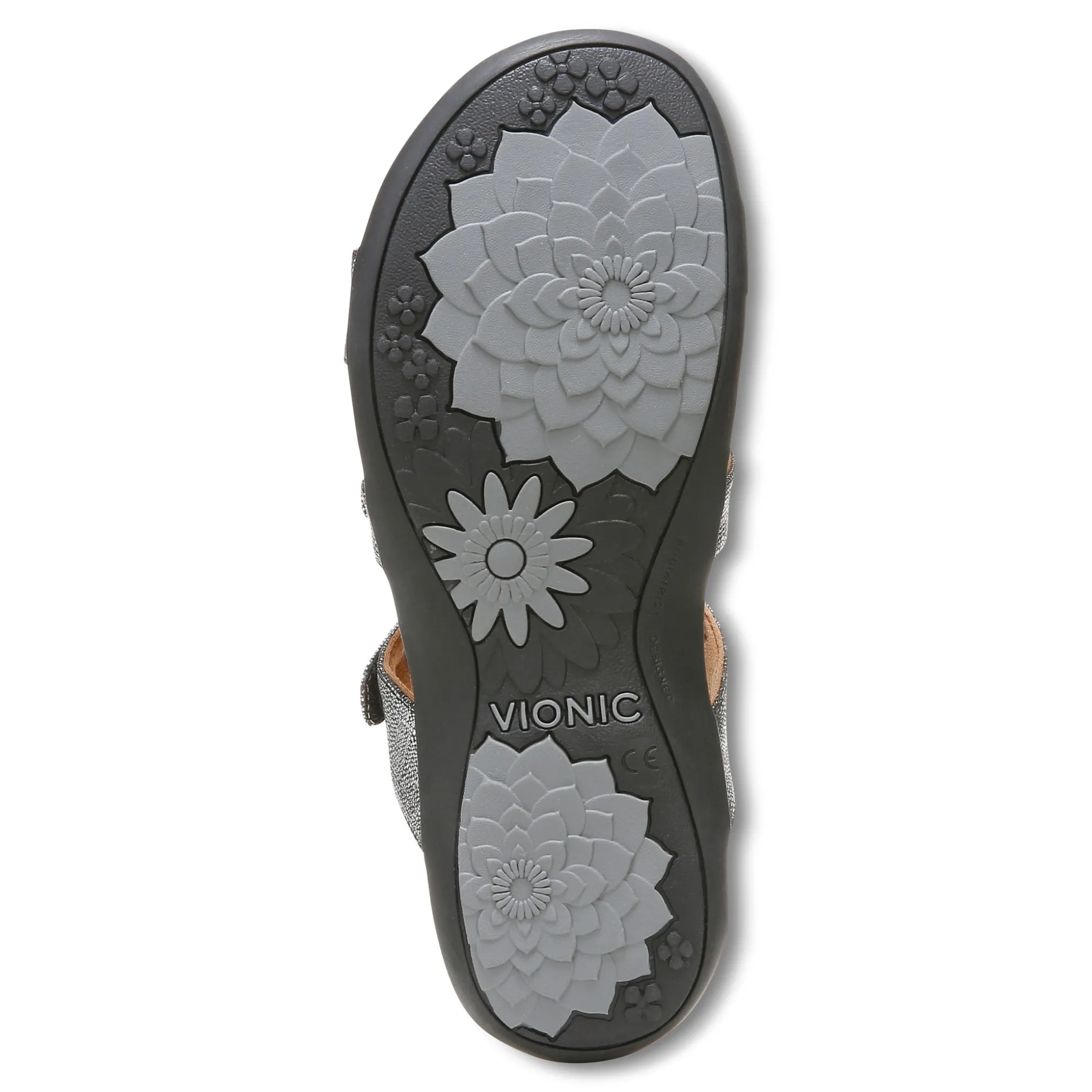Amber Metallic Adjustable Sandal